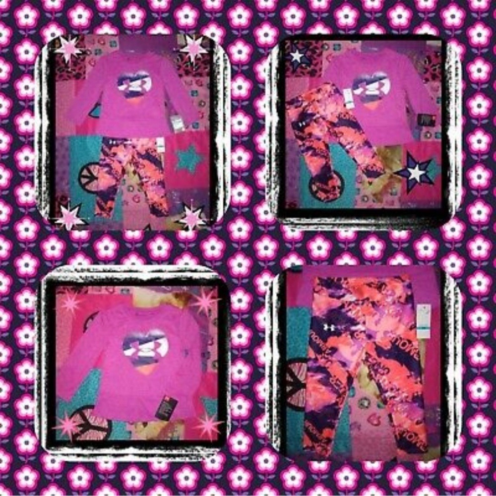 💜SALE💜NWT~GIRL'S 24 MONTHS UA OUTFIT